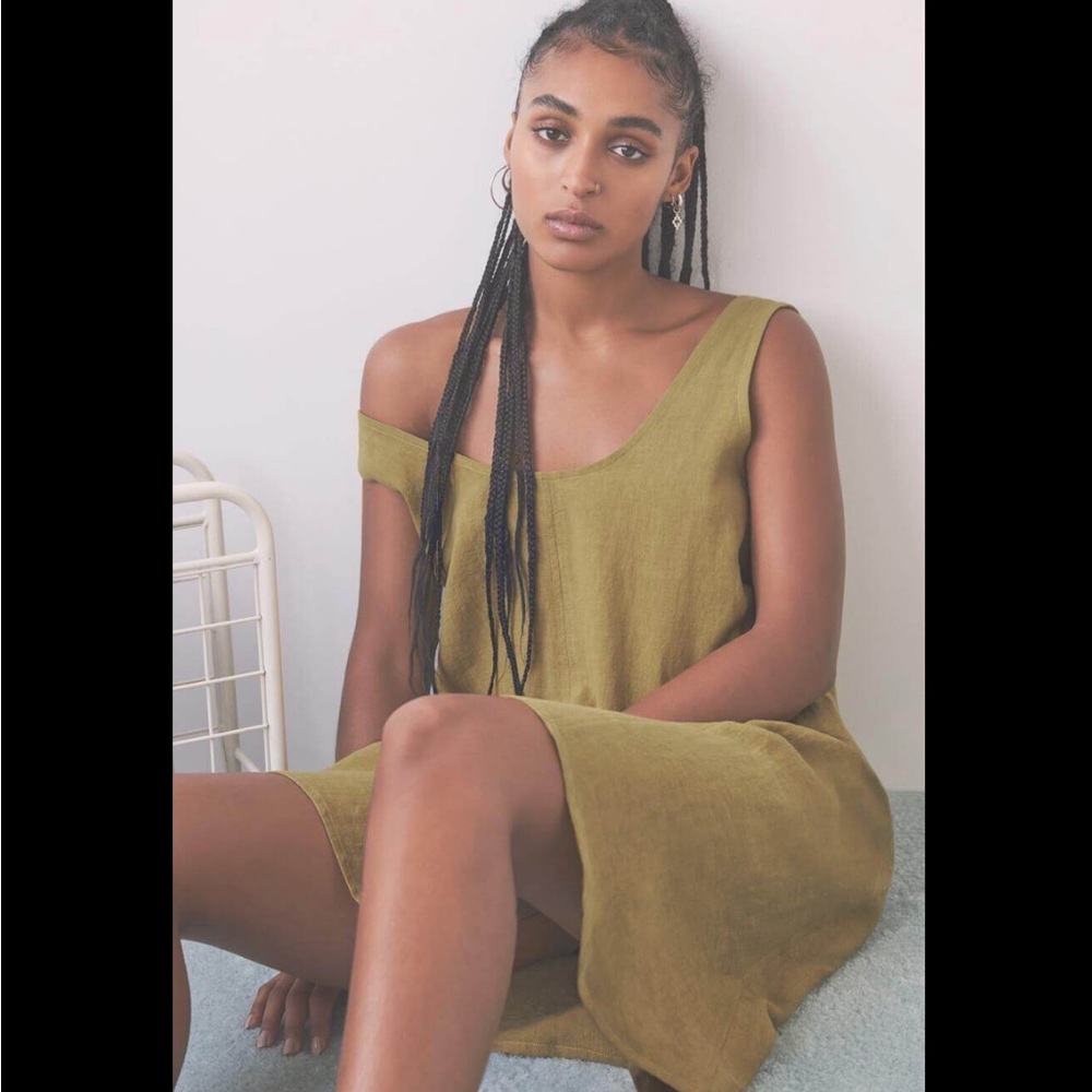MARIGOLD Dress- Olive
